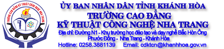 Elearning-CĐ KTCN Nha Trang